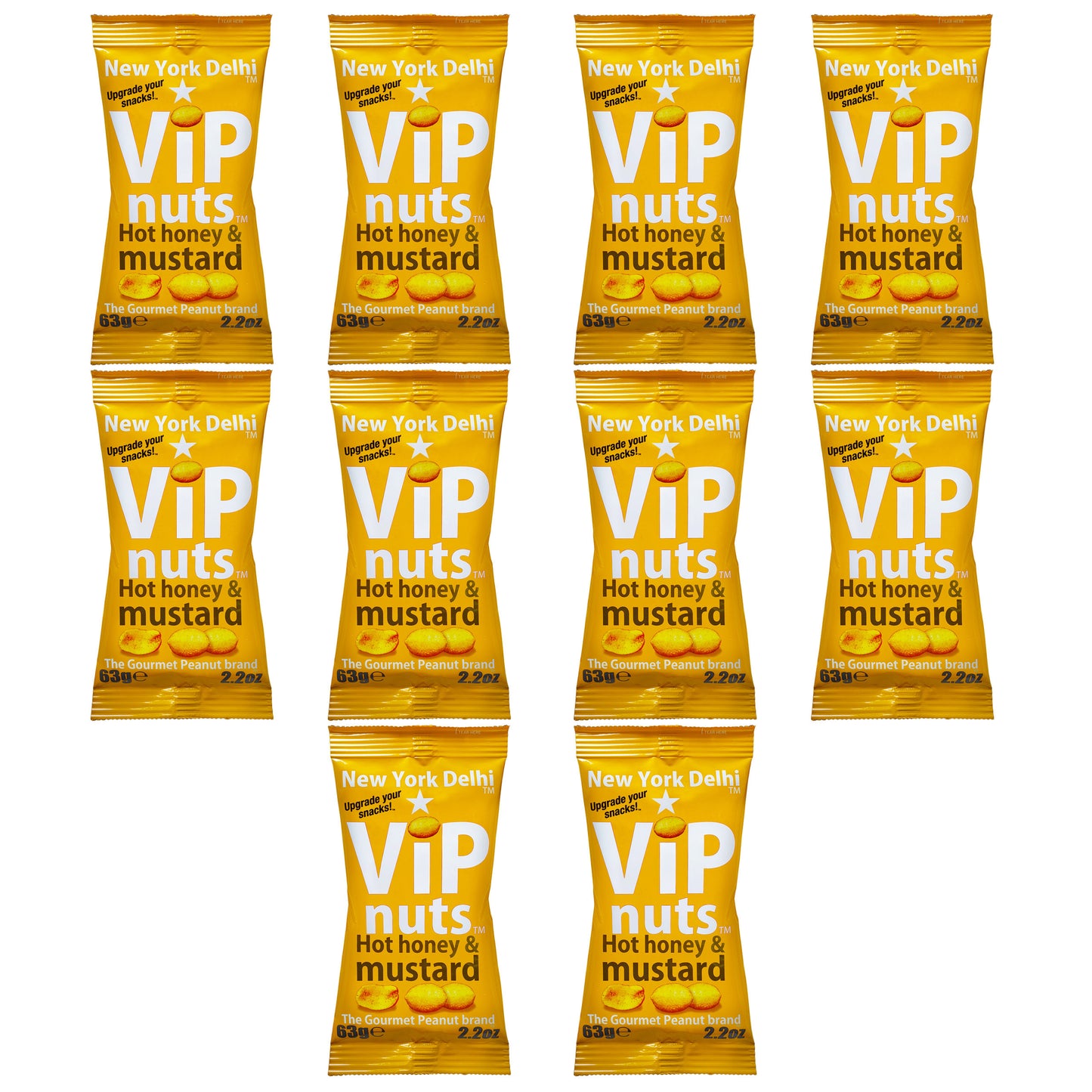 Honey & Mustard peanuts high protein ViPnuts 10 Box