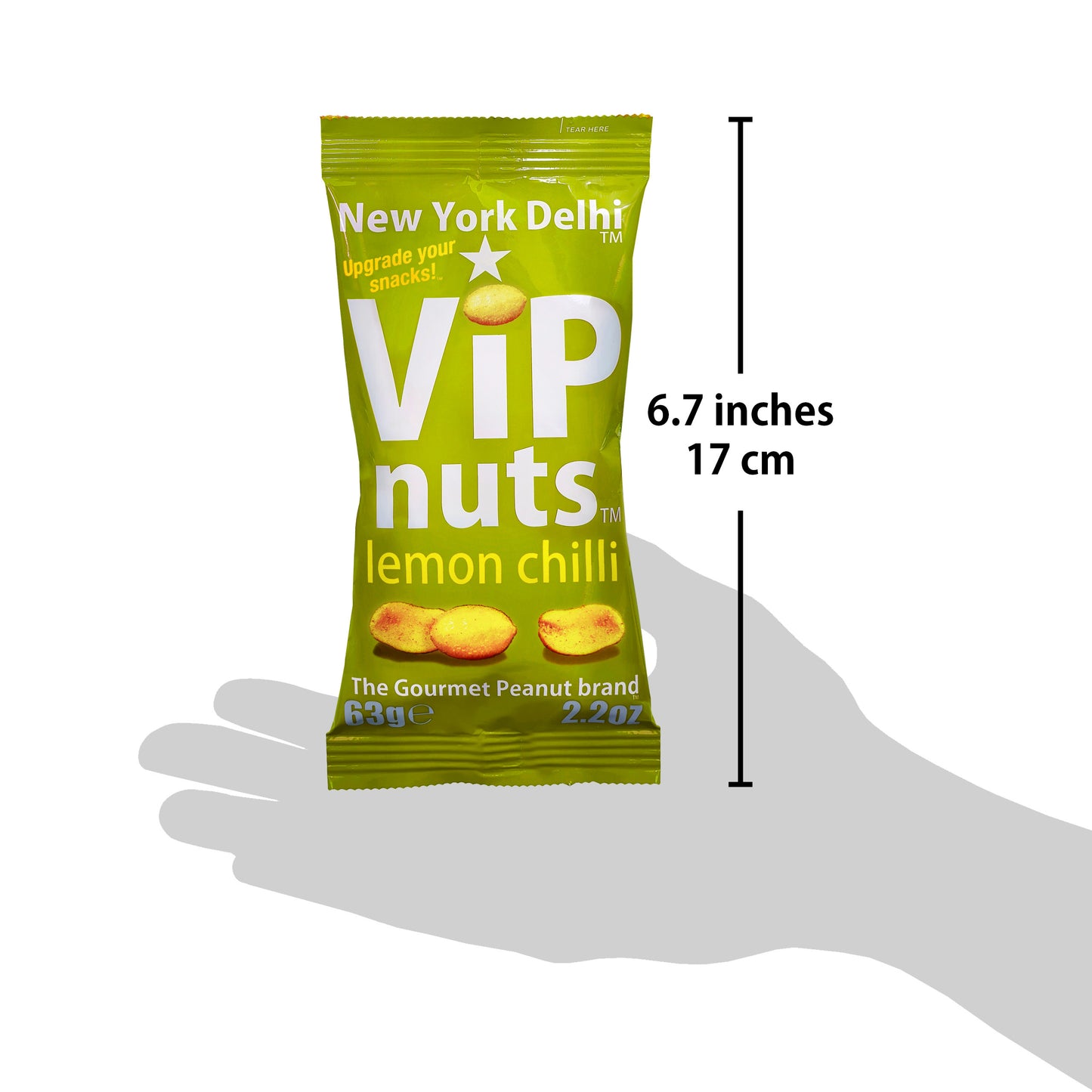 ViPnuts Lemon Chilli peanuts 20x63g case