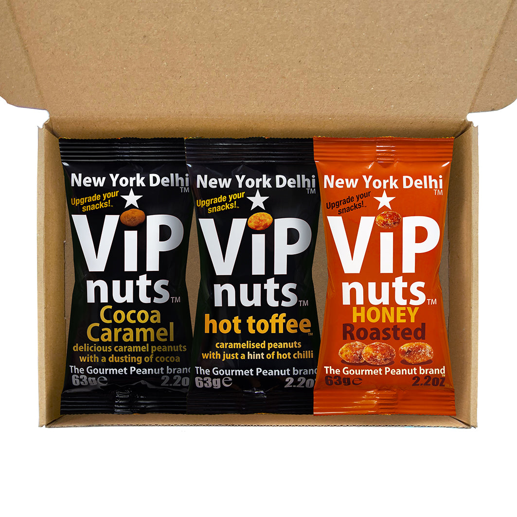 Trio Sweet selection 3x63g in a stocking filler box