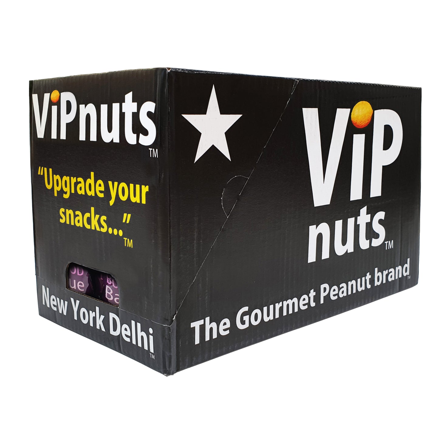 ViPnuts Bollywood BBQ peanuts 20x63g case