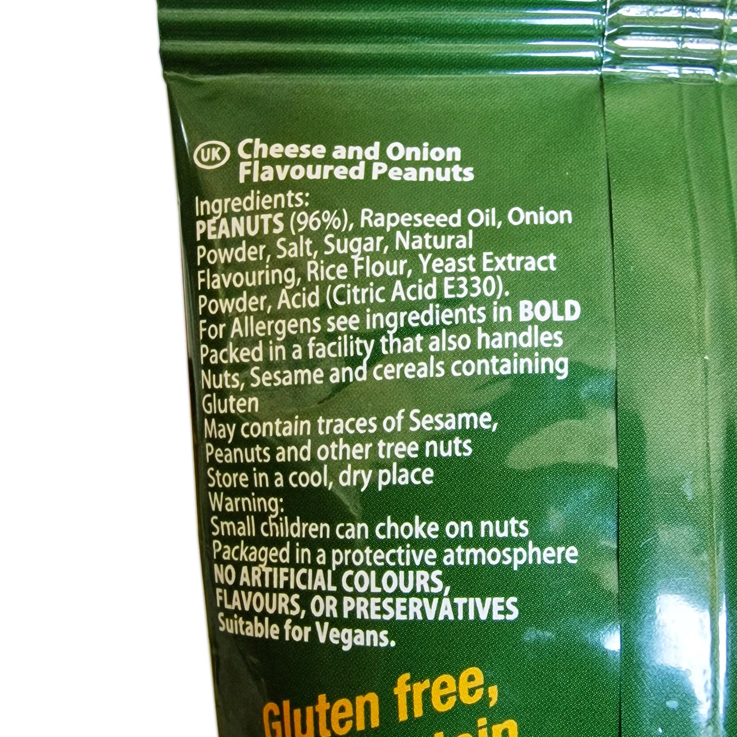 Cheese and Onion peanuts high protein ViPnuts x 10 Box