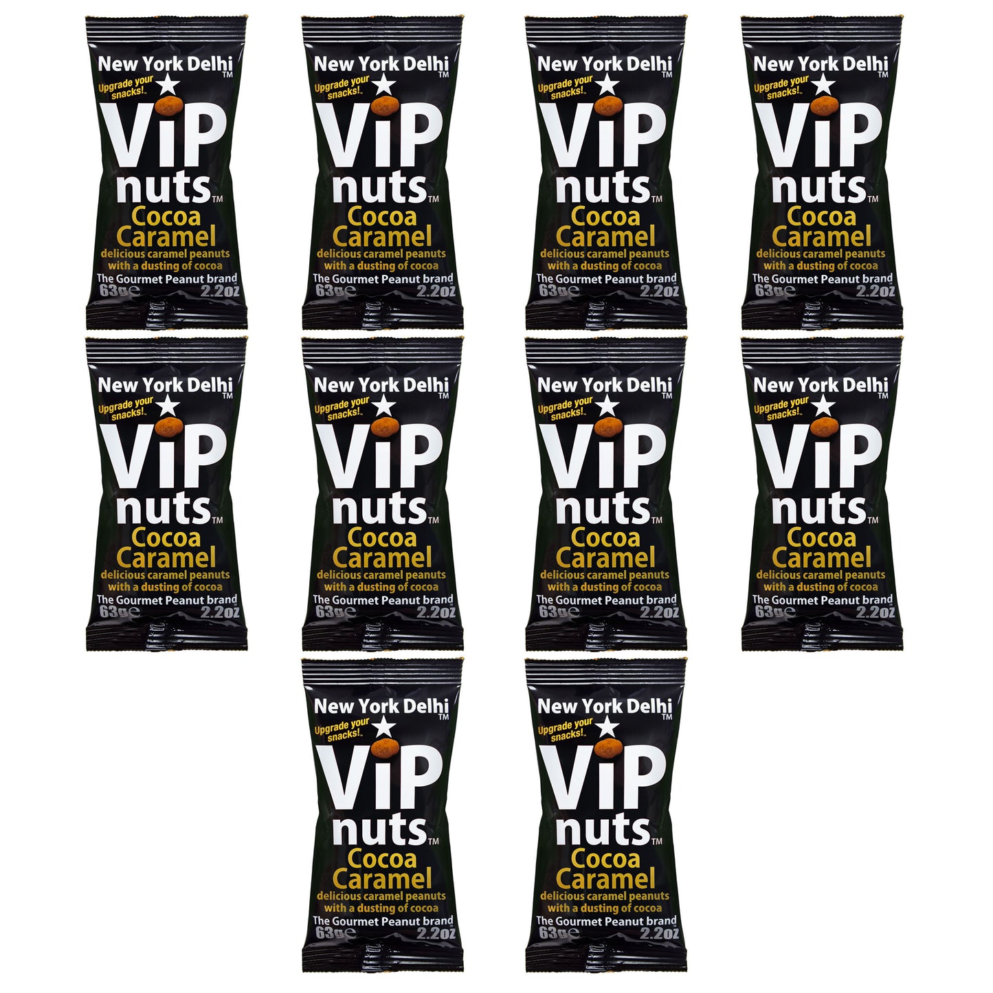Cocoa Caramel Salted peanuts ViPnuts 10 box