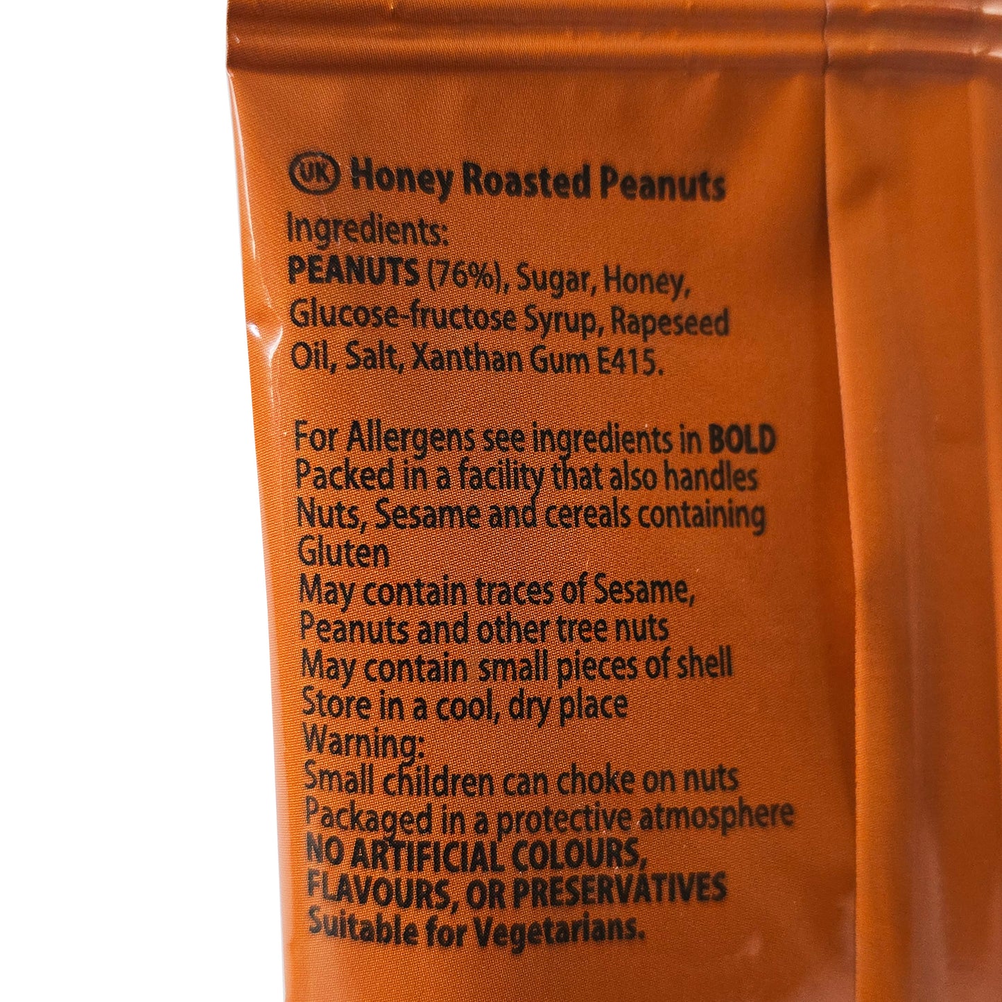 Honey Roasted peanuts ViPnuts 63g pack