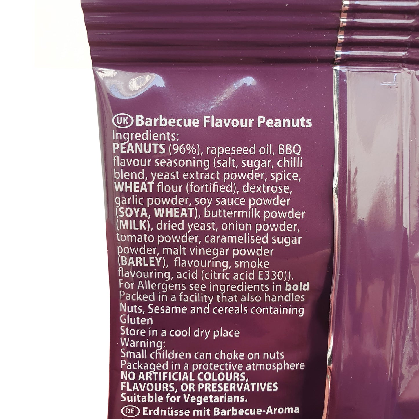 Bollywood BBQ peanuts high protein ViPnuts
