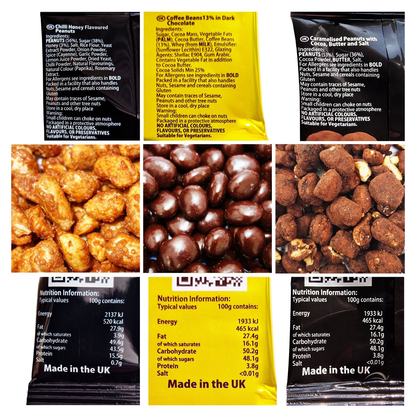 Selection Box 3 Varieties Barista Bites - 5 pack box