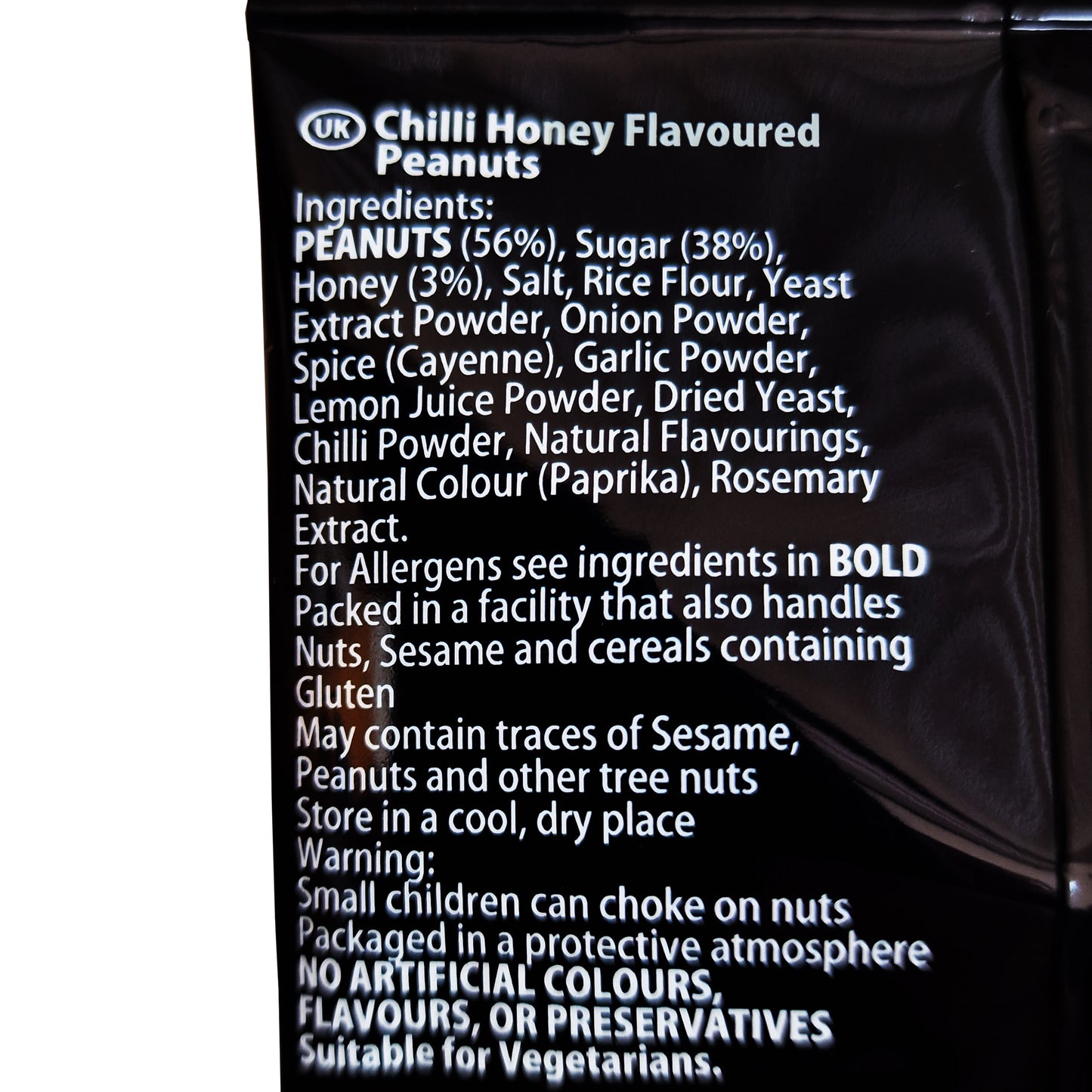 ViPnuts Hot Toffee peanuts 63g pack