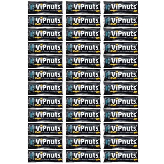 ViPnuts Classic Sea Salt peanuts 36 x 25g shot case