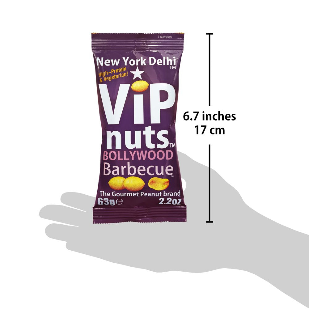 ViPnuts Bollywood BBQ peanuts 20x63g case