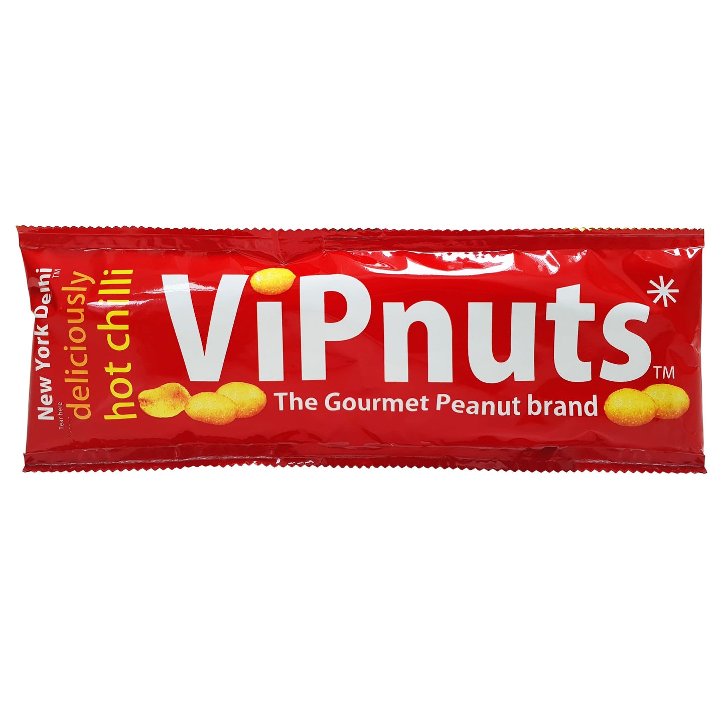 ViPnuts Hot Chilli peanuts 36 x 25g case