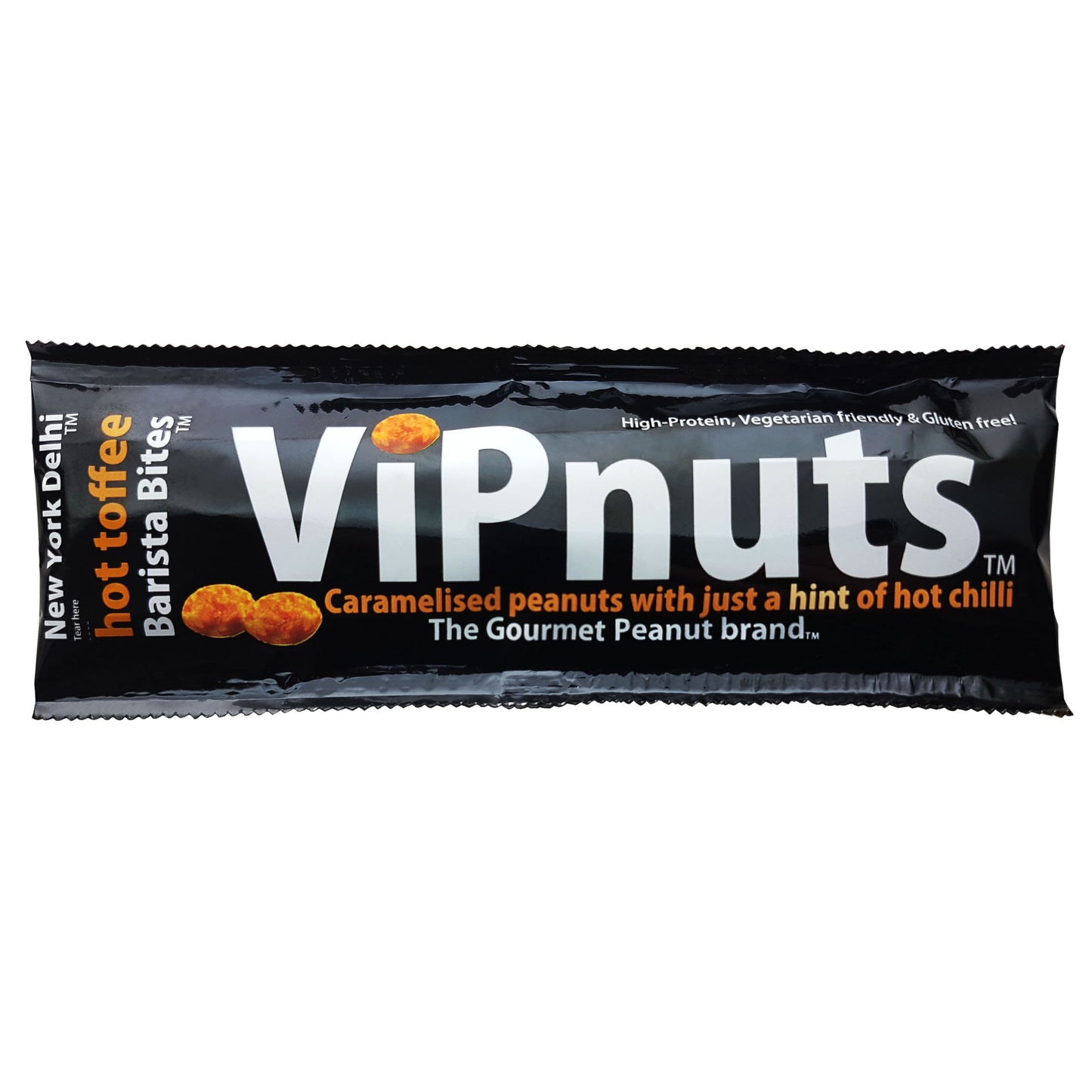 ViPnuts Hot Toffee peanuts 36 x 27g shot box