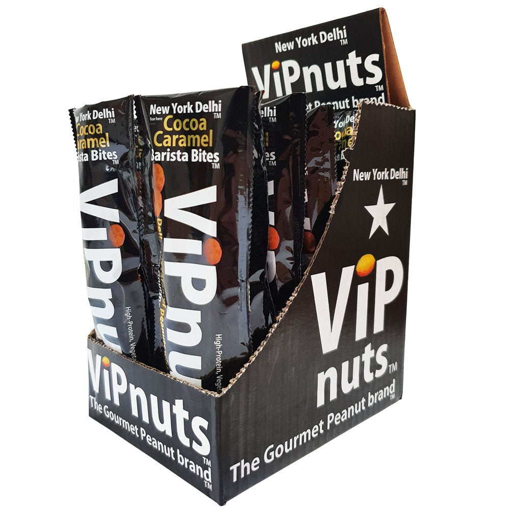 ViPnuts Cocoa Caramel peanut 14 x 27g shot case