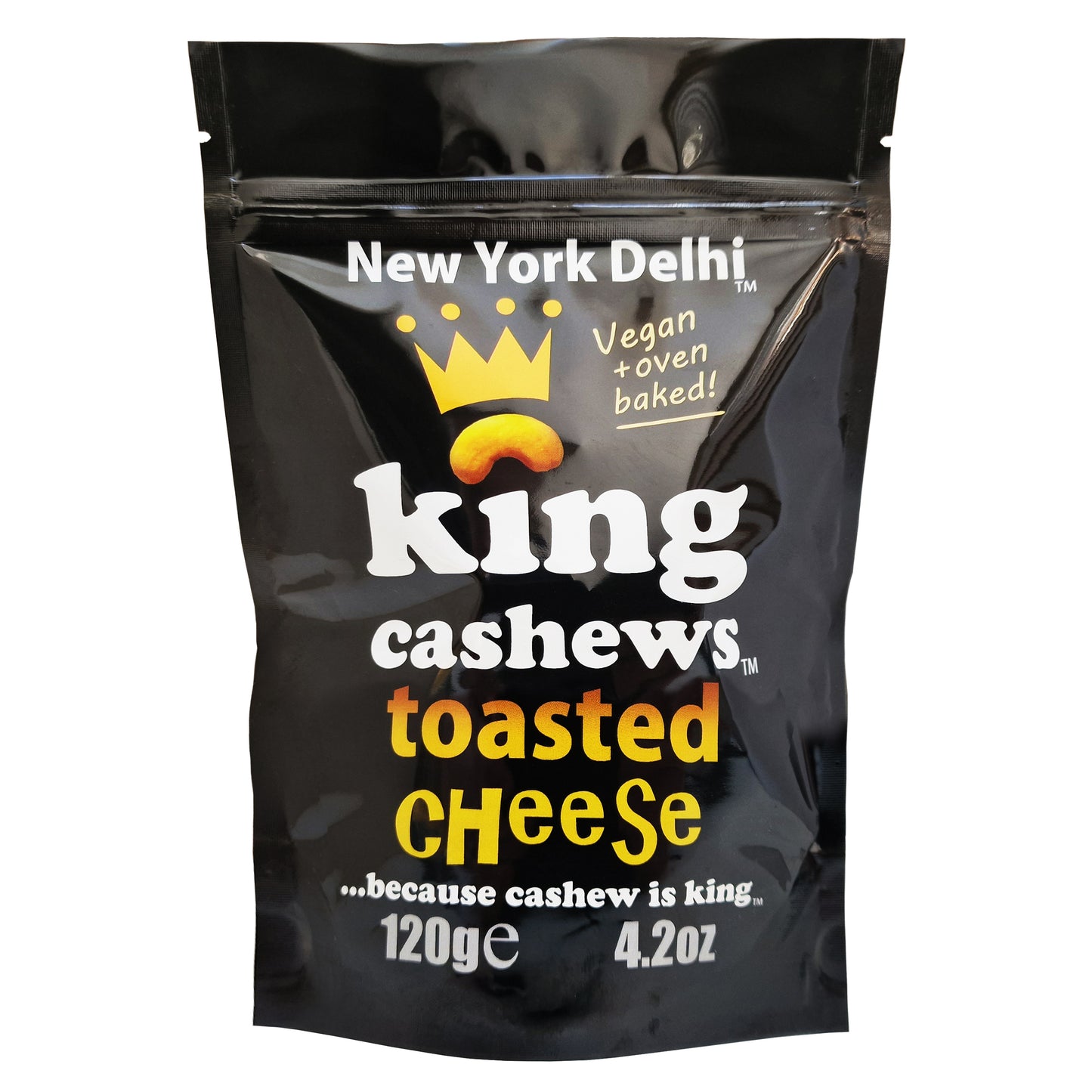King Cashews Toasted Cheese 120g pack