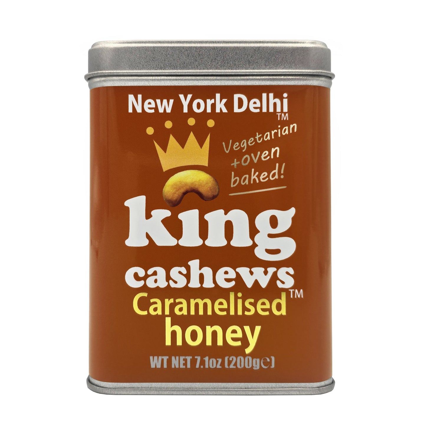 Cashews Caramelised Honey 200g Gift Tin