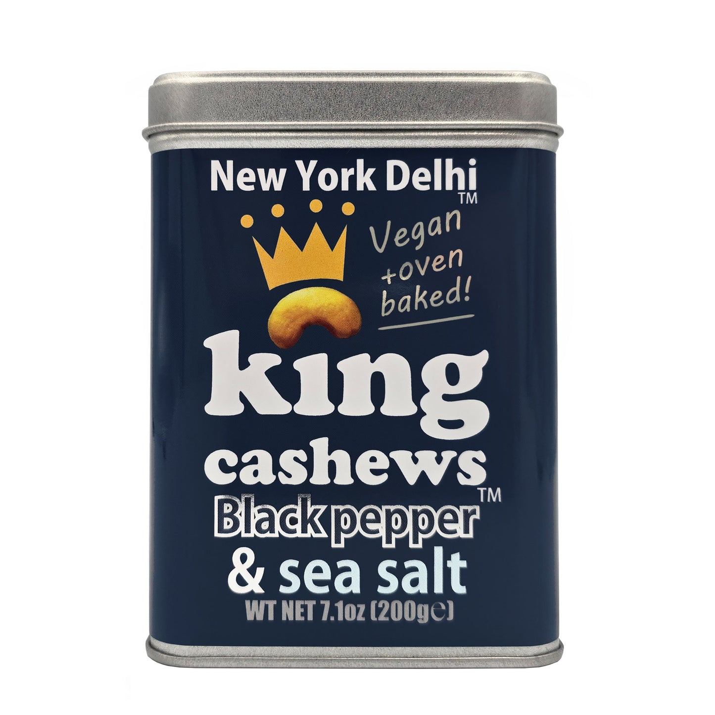 Cashews Cracked Black Pepper & Sea Salt 200g Gift Tin