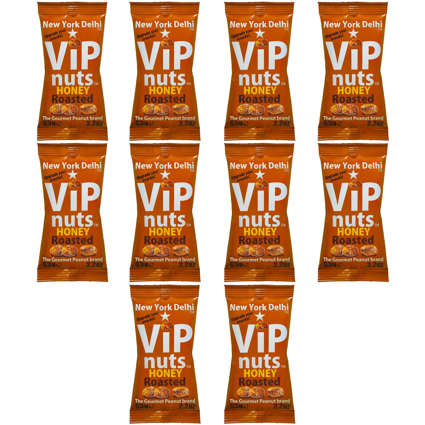 Honey Roasted Peanuts ViPnuts 10 Box