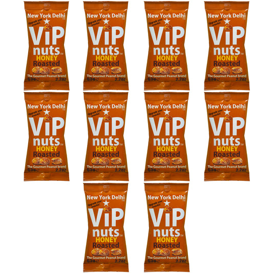 Honey Roasted Peanuts ViPnuts 10 Box