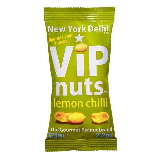 ViPnuts Lemon Chilli peanuts 63g pack