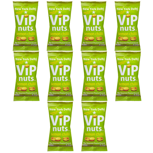 Lemon Chilli peanuts high protein ViPnuts 10 Box