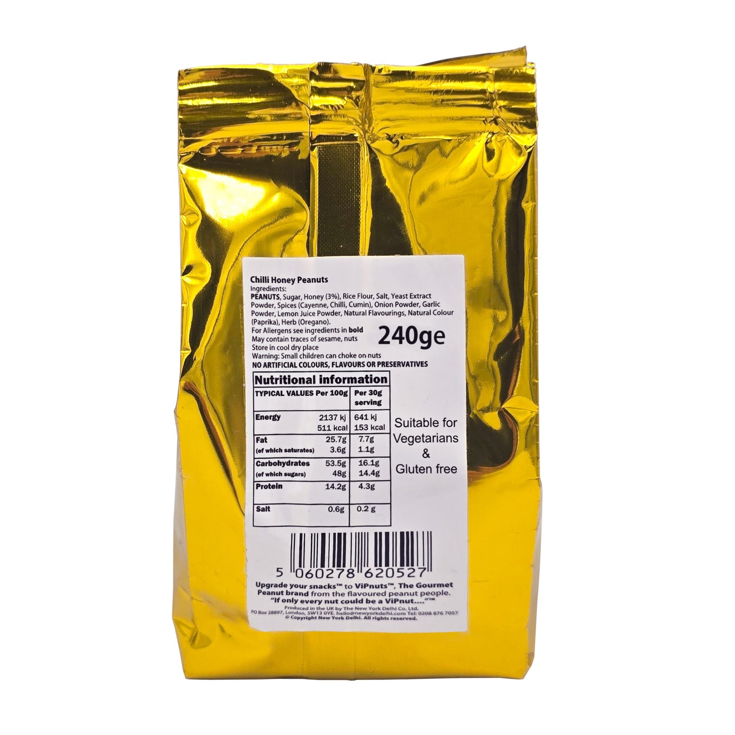 Hot Toffee Peanuts refill pack 240g