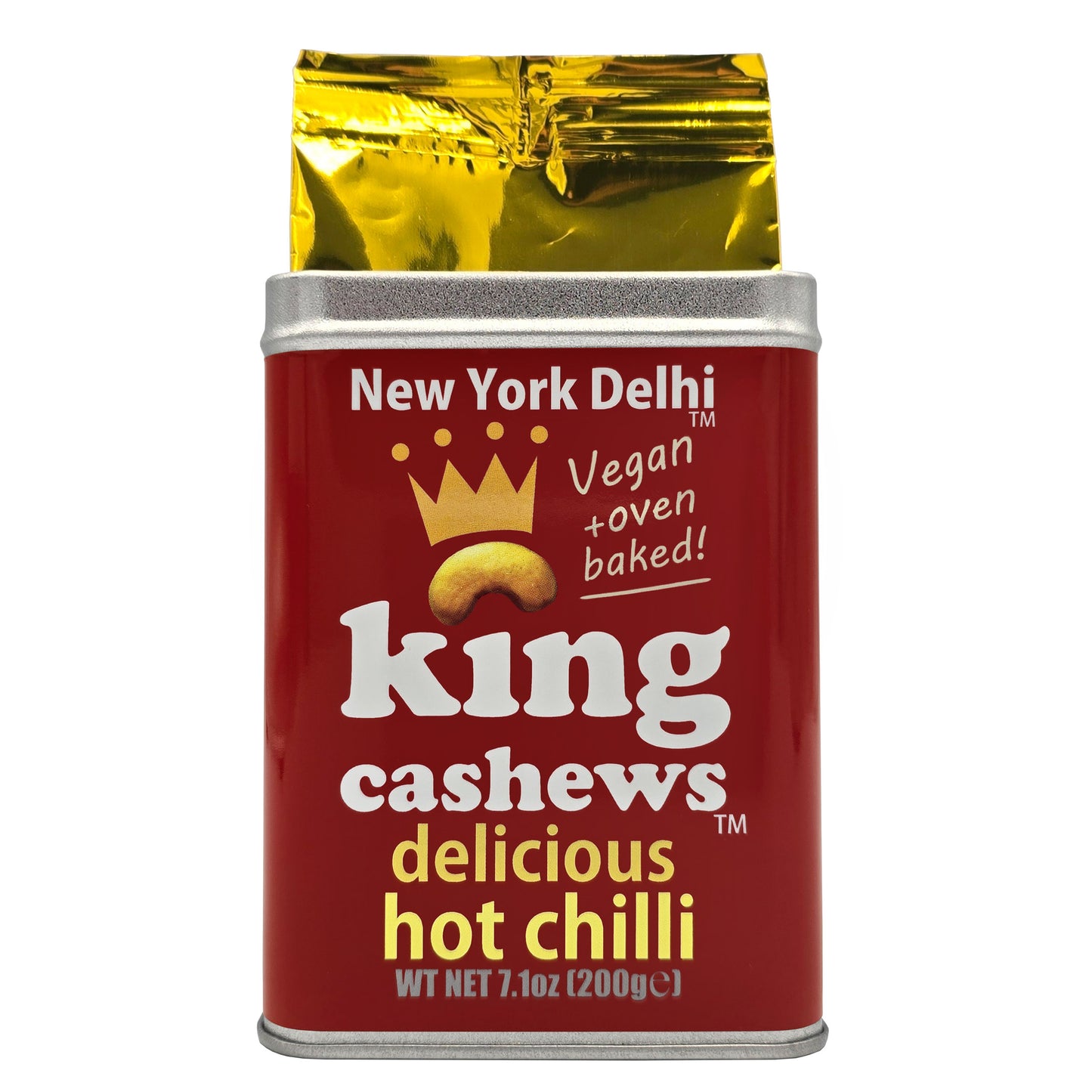 Cashews Hot Chilli 200g Gift Tin