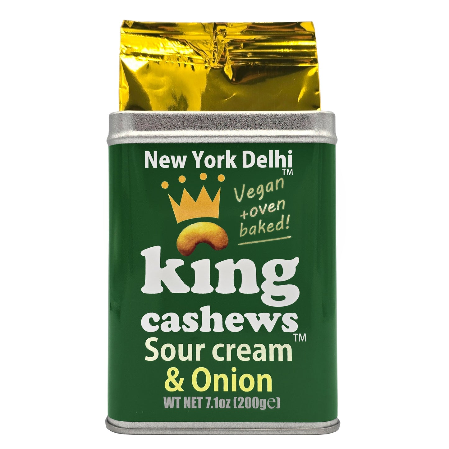 Cashews Sour Cream & Onion 200g Gift Tin