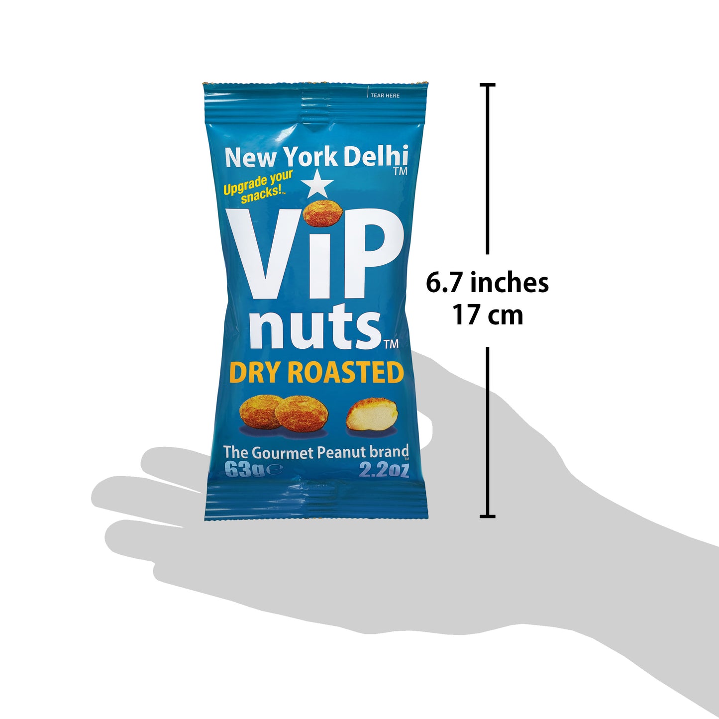 Dry Roasted peanuts high protein ViPnuts