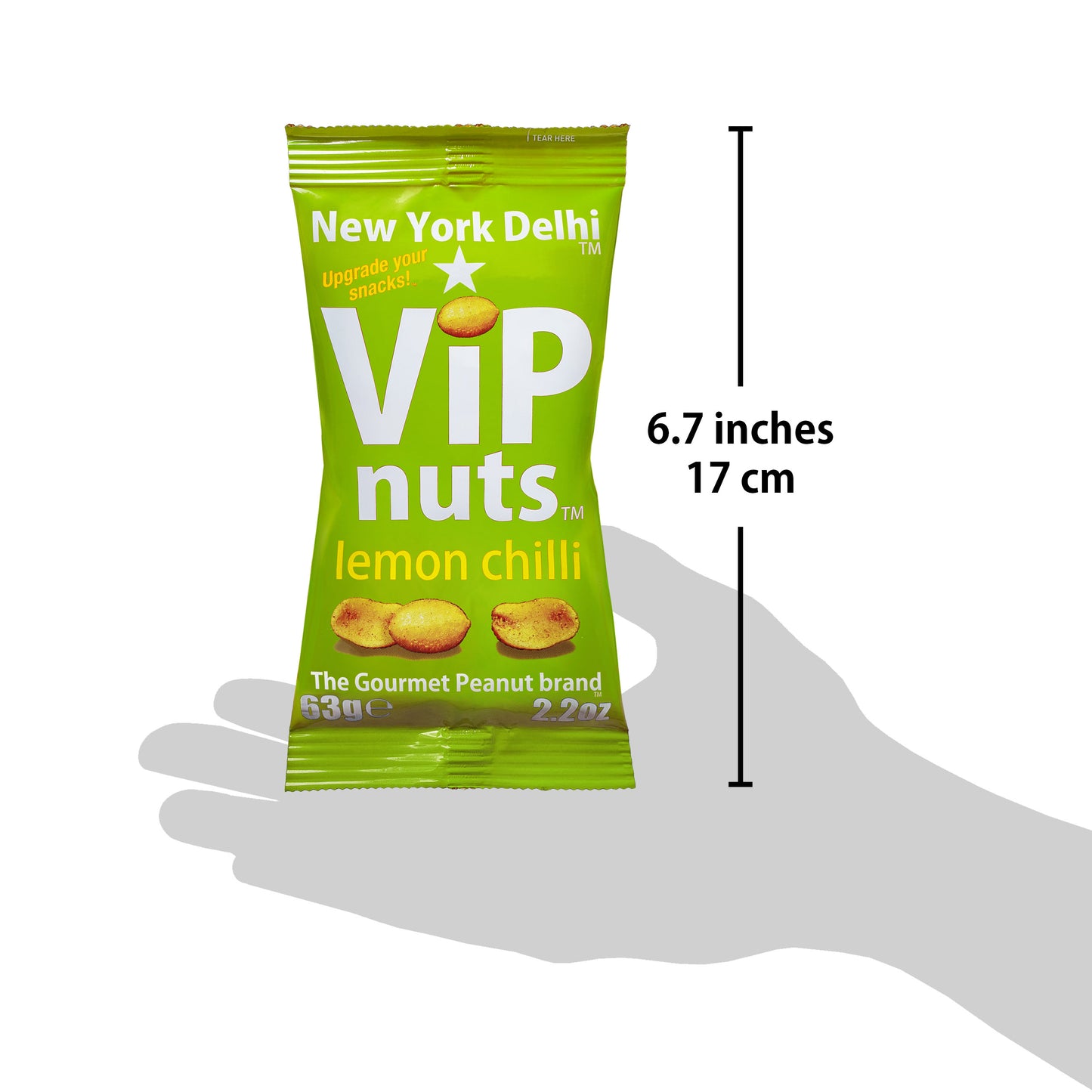 Lemon Chilli peanuts high protein ViPnuts