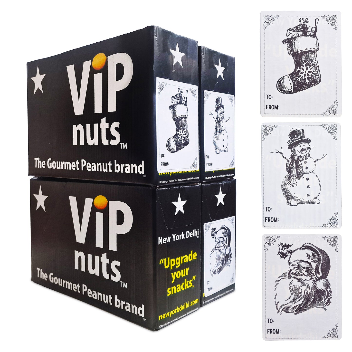 ViPnuts Ultimate Selection snack Box 12 x 63g - in easy to wrap gift box