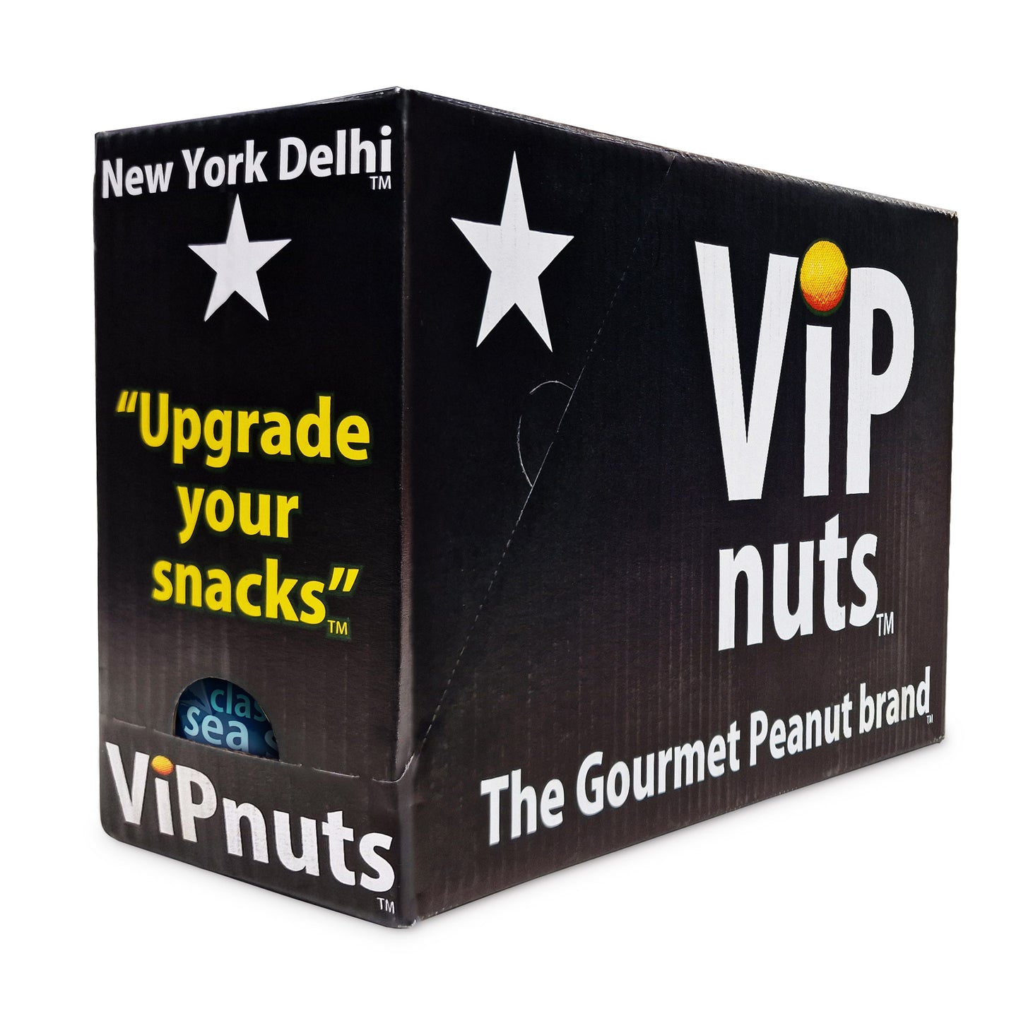 Classic Sea Salt peanuts high protein ViPnuts x 10 Box