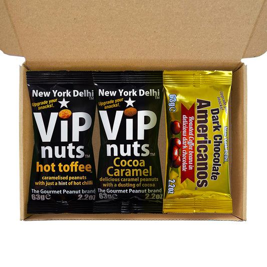 Trio Barista selection 3x63g in a stocking filler box