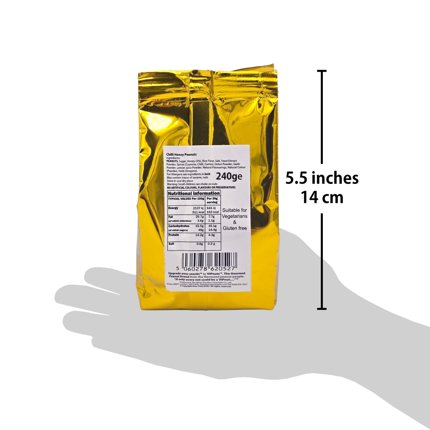 Hot Toffee Peanuts refill pack 240g