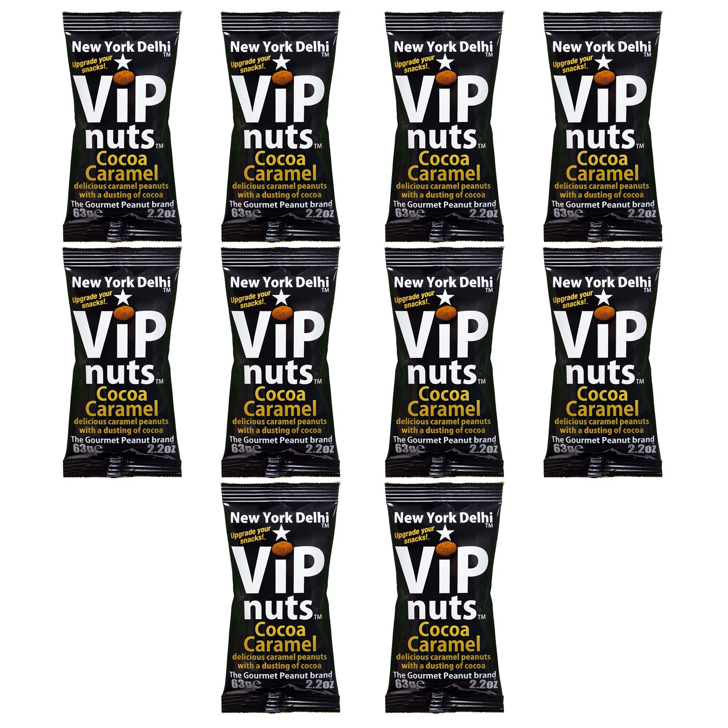 Cocoa Caramel Salted peanuts ViPnuts 10 box