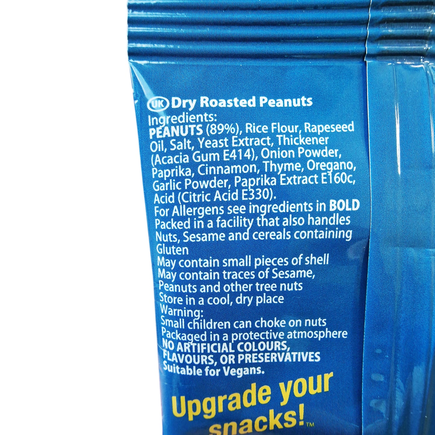 Dry Roasted peanuts high protein ViPnuts x 10 Box