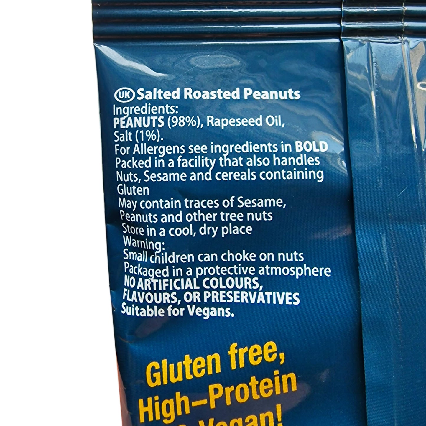 Classic Sea Salt peanuts high protein ViPnuts Case of 20