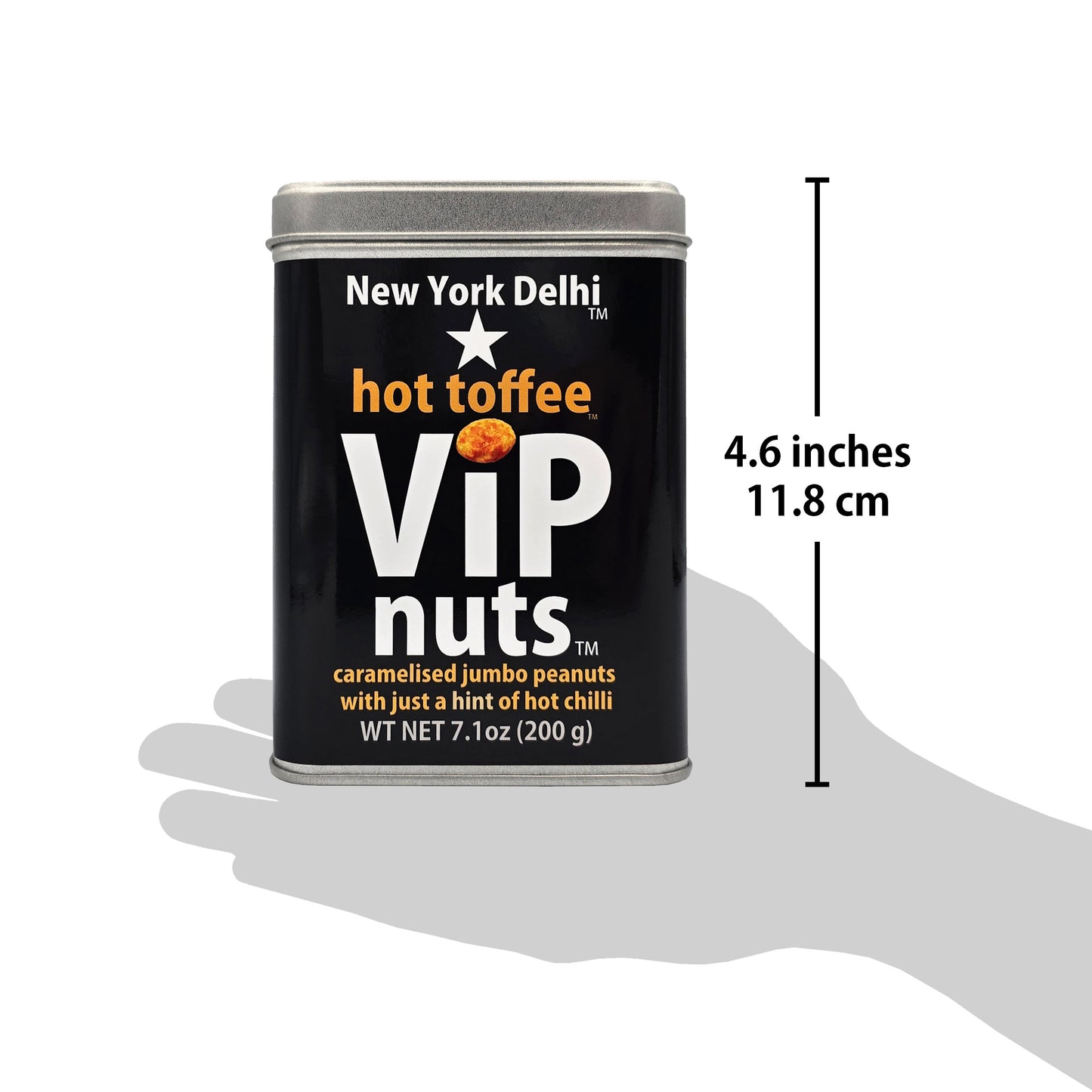 Empty Collectible Tin - ViPnuts Hot Toffee