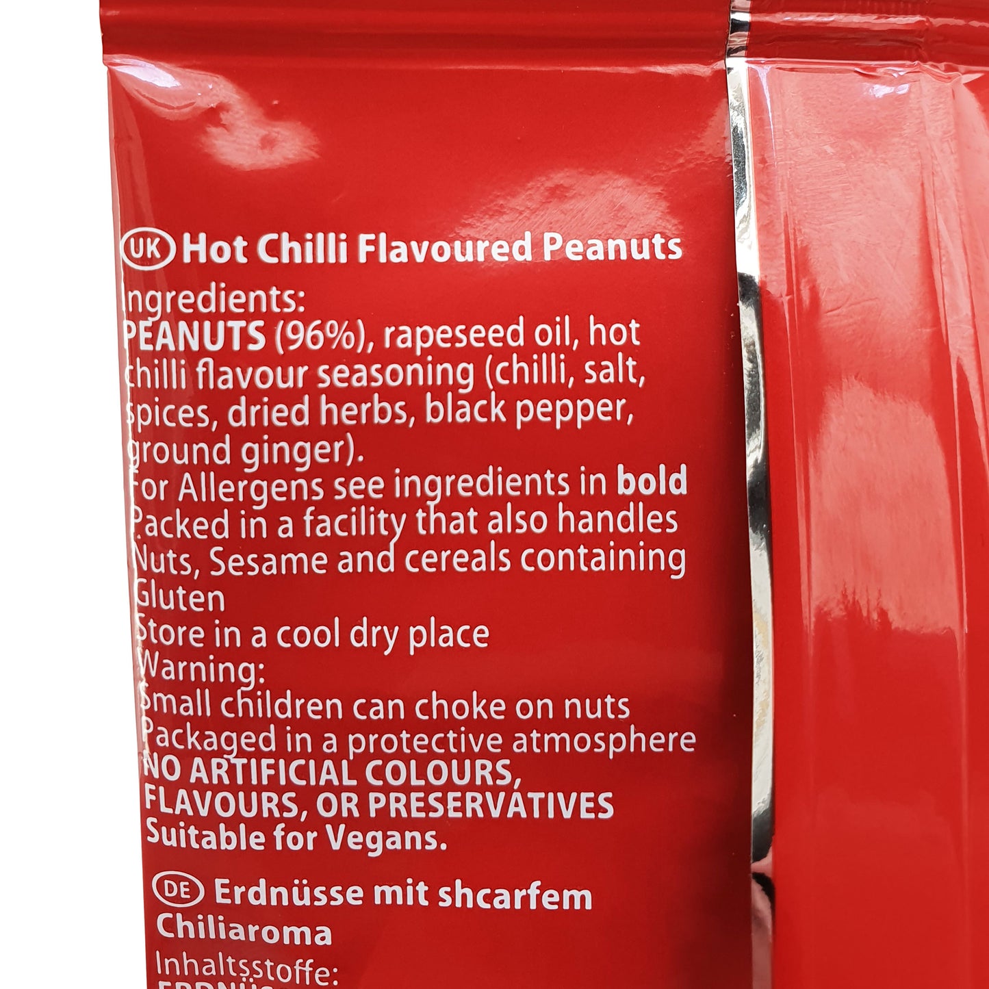 ViPnuts Hot Chilli peanuts 63g pack