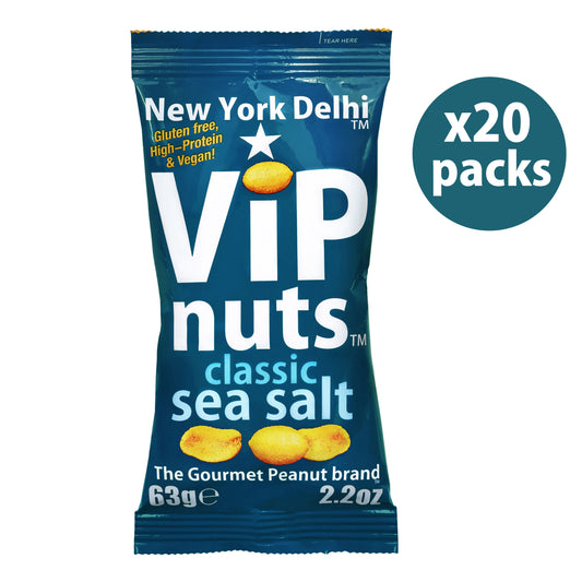 ViPnuts Classic Sea Salt peanuts 20x63g case
