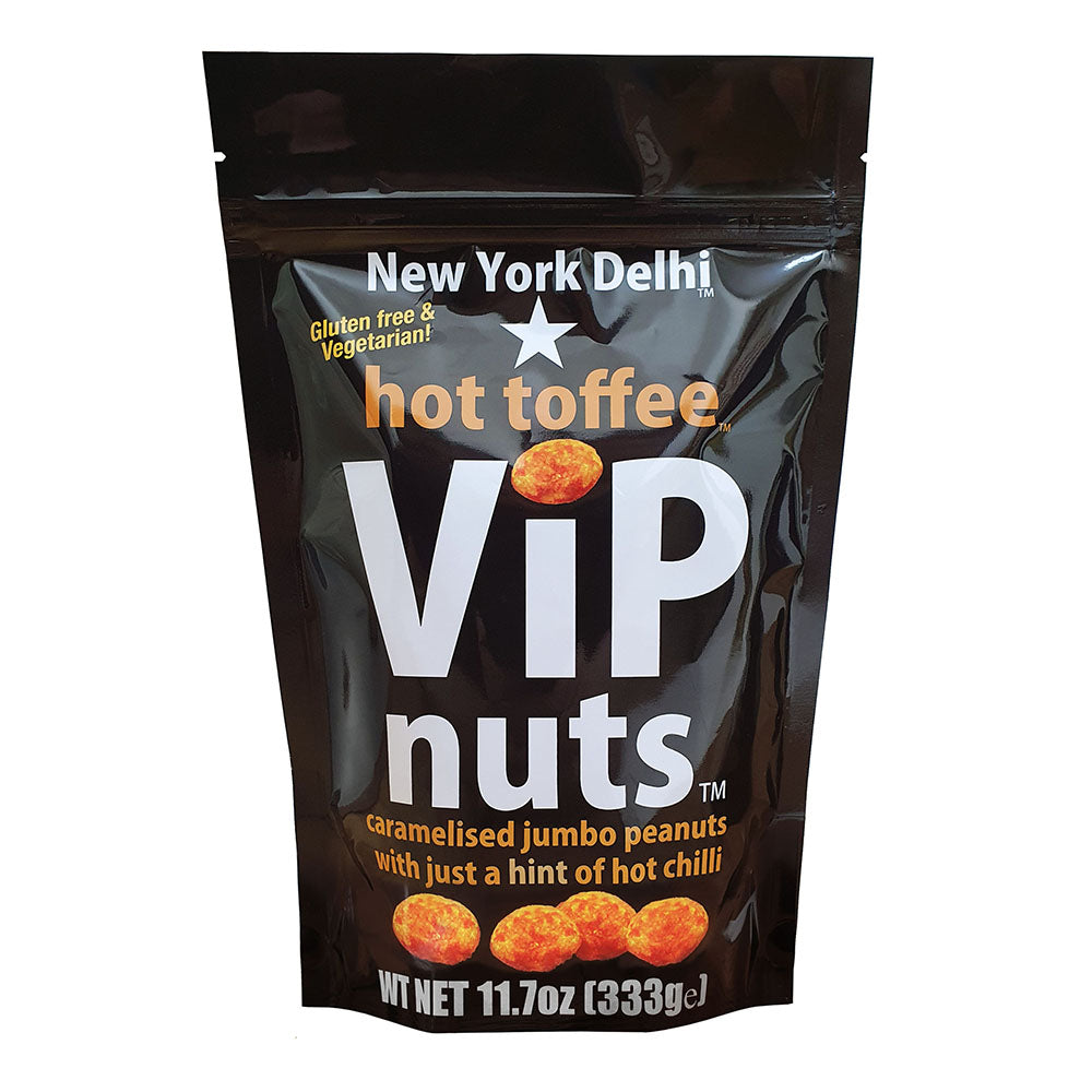 ViPnuts Hot Toffee peanuts 333g Hero size