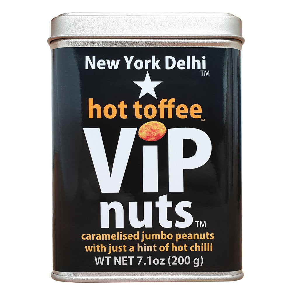 ViPnuts Hot Toffee peanuts Gift Tin 200g