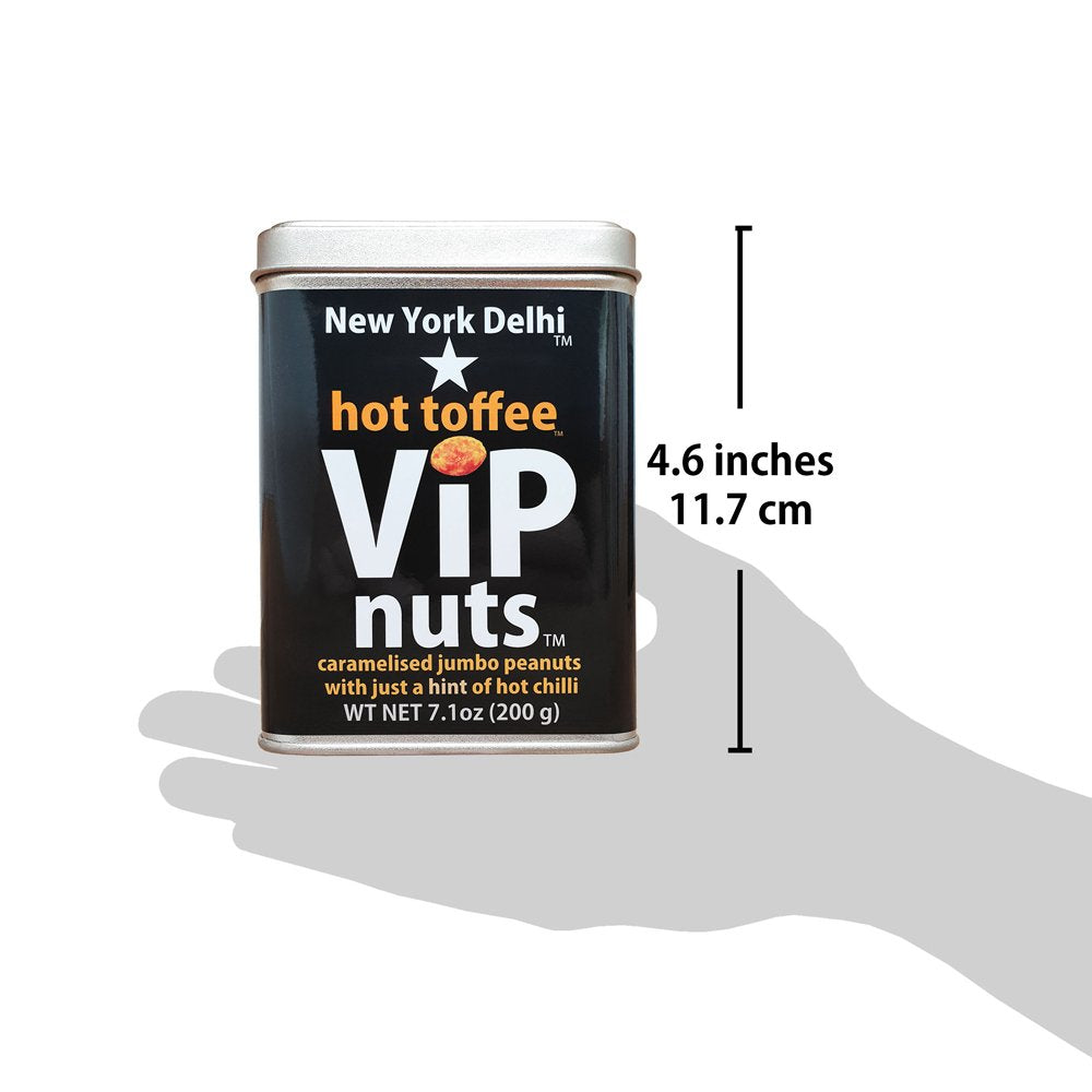 ViPnuts Hot Toffee peanuts Gift Tin 200g
